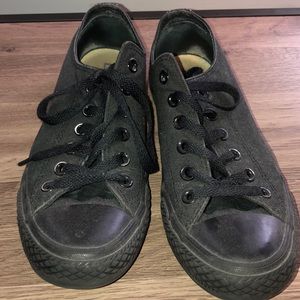 All black converse